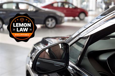 lemon law philippines|What you need to know about the Philippine Lemon law.